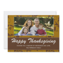 Thanksgiving Card invitations