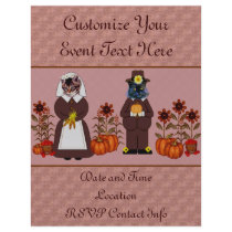Thanksgiving Cats Flyer
