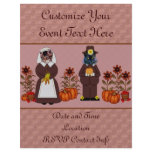Thanksgiving Cats flyers