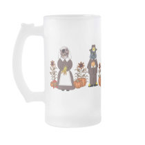 Thanksgiving Cats Coffee Mugs