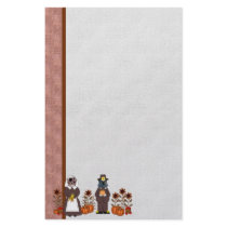 Thanksgiving Cats Customized Stationery
