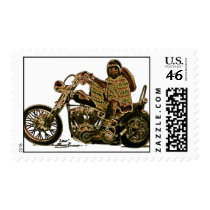 Thanksgiving Chopper Ride Stamp