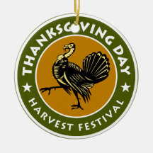 Thanksgiving Christmas Tree Ornaments