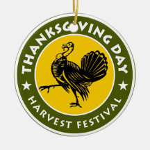 Thanksgiving Christmas Tree Ornaments