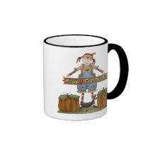 Thanksgiving Colorful Fall Ringer Mug