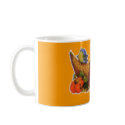 Thanksgiving Cornucopia Coffee Mug by kimmyklassickorner Thanksgiving Cornucopia Coffee Mug