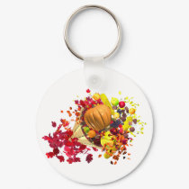 Thanksgiving Cornucopia keychains by Peerdrops Thanksgiving Cornucopia keychains