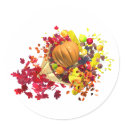 Thanksgiving Cornucopia stickers by Peerdrops Thanksgiving Cornucopia stickers