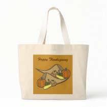 Thanksgiving Cornucopias Tote Bag by RedRider08 Thanksgiving Cornucopias Tote Bag