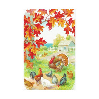 Thanksgiving Day Canvas Print