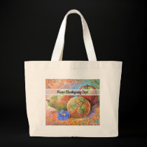 Thanksgiving Day Fruits & Flowers Art - Multi bags