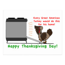 Thanksgiving Day Postcard