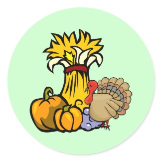 Thanksgiving Day sticker