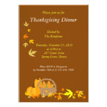 Thanksgiving Dinner 5x7 Harvest invitation