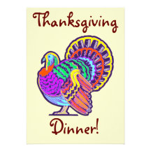 Thanksgiving Dinner Announcements