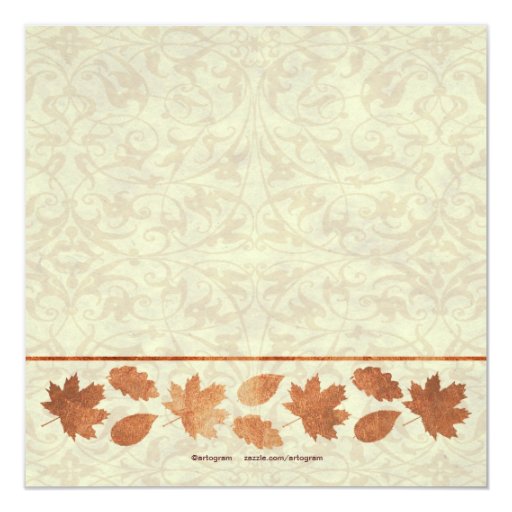 Thanksgiving Dinner Custom Invites