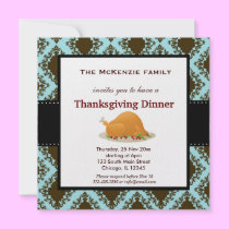 Thanksgiving dinner invitations