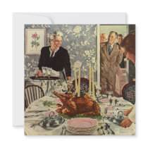 Thanksgiving Dinner Invitation by YesterdayCafe Thanksgiving Dinner Invitation