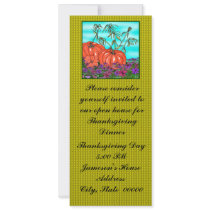 Thanksgiving Dinner Invitation
