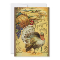 Thanksgiving Dinner Invitation by YesterdayCafe Thanksgiving Dinner Invitation