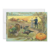 Thanksgiving Dinner Invitation