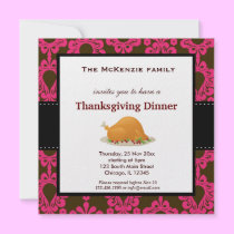 Thanksgiving dinner invitations