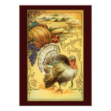 Thanksgiving Dinner Invitation
