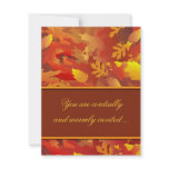 Thanksgiving Dinner Invitations