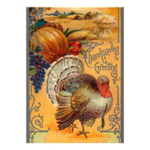 Thanksgiving Dinner Invitations