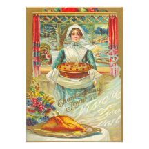Thanksgiving Dinner Invitations
