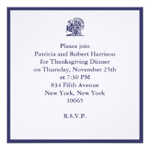 Thanksgiving Dinner Invites
