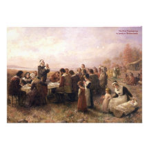 Thanksgiving Dinner Personalized Announcements