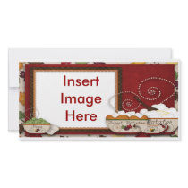 thanksgiving dinner photo card photo cards