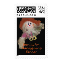 Thanksgiving Dinner Stamp