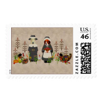Thanksgiving Dogs Stamps
