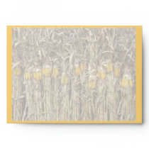 Thanksgiving Dried Corn Stalk Decorations Envelope