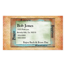 Thanksgiving Feast Business Card