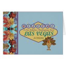 Thanksgiving Feast Las Vegas Card
