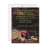 Thanksgiving Feast Watercolor Invitation