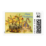 Thanksgiving Flower Basket Postage