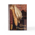Thanksgiving Give Thanks Card with Verse Inside by TrevorStar Thanksgiving Give Thanks Card with Verse Inside