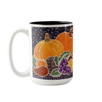 Thanksgiving "Give Thanks" Coffee Mug by dizzypixels Thanksgiving "Give Thanks" Coffee Mug