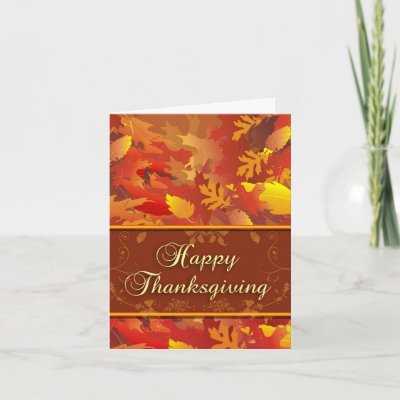 Thanksgiving Greeting Card