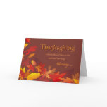 Thanksgiving Greeting Card