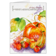 thanksgiving greeting card