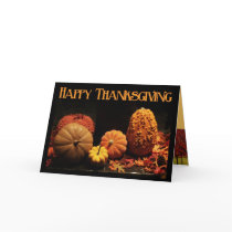 Thanksgiving Greeting Card - Custom
