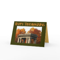 Thanksgiving Greeting Card - Custom
