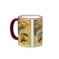 Thanksgiving Greeting mugs by YesterdayCafe Thanksgiving Greeting mugs