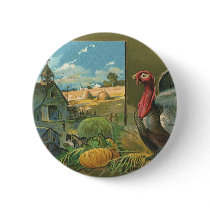 Thanksgiving Greetings buttons by YesterdayCafe Thanksgiving Greetings buttons
