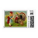 Thanksgiving Greetings postage by PixDezines Thanksgiving Greetings postage